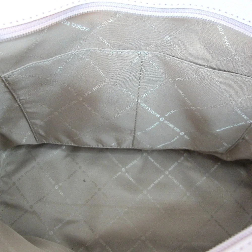 Michael‎ Kors Medium Jet Set Saffiano Leather Top-Zip Multifunction Tote Handbag